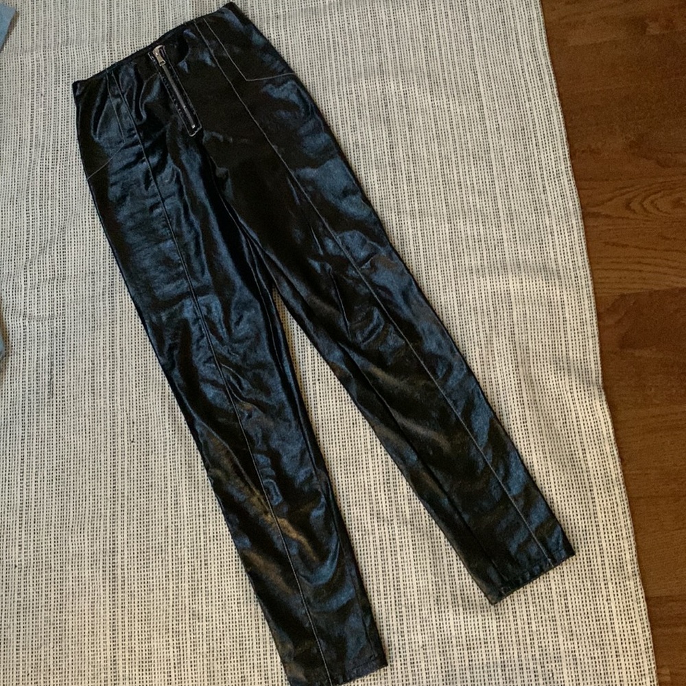 Sunday Best faux leather pants